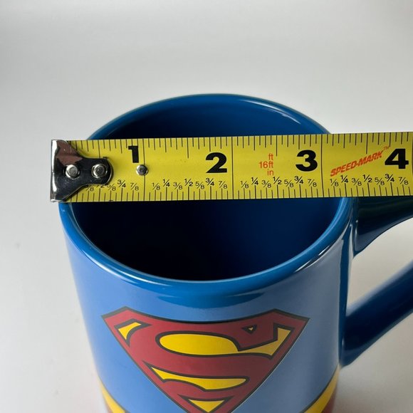 Superman Logo Coffee Cup Mug Multicolor Ceramic DC Comics Souvenir Superhero - Picture 11 of 11